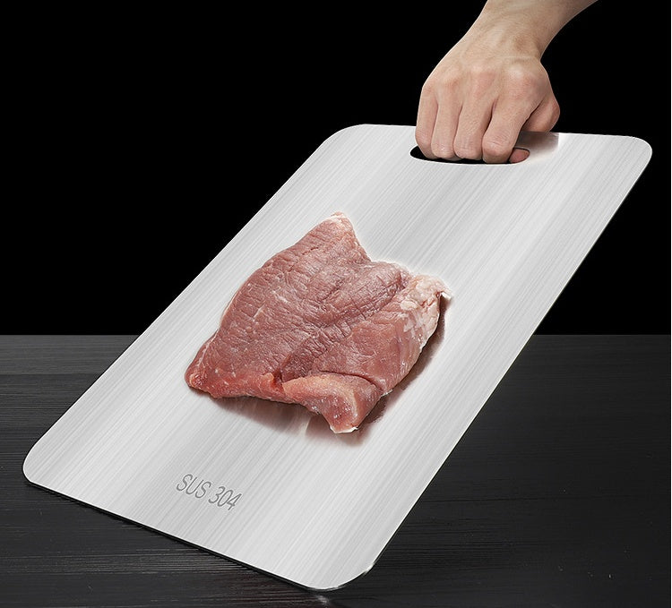 stainless steel cutting board