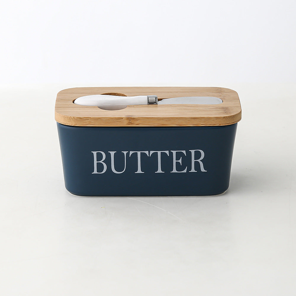 Bamboo Butter Box
