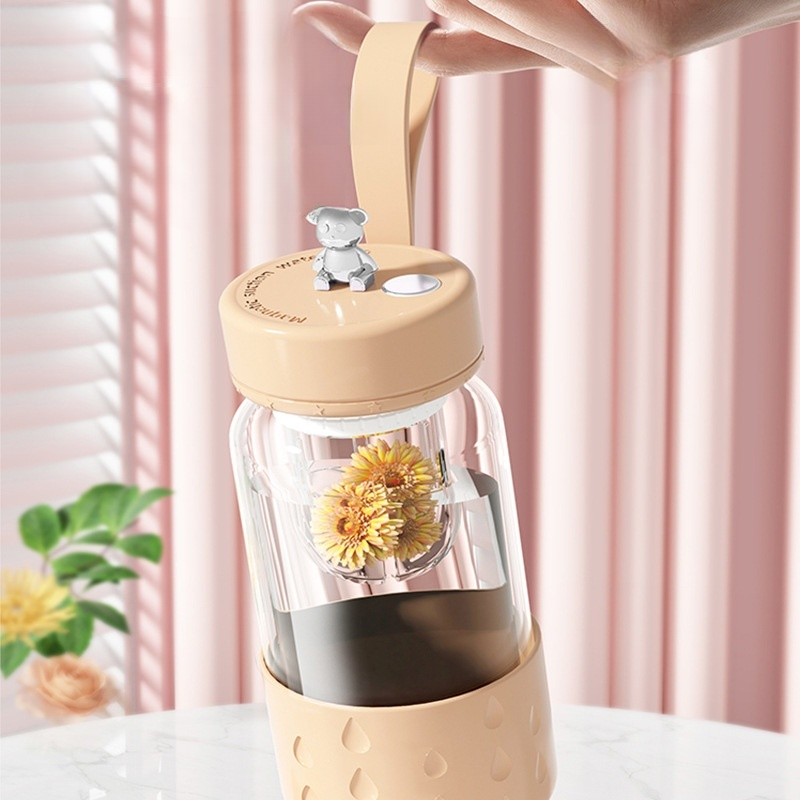 Tumbler Drinkware Water Bottle With Tea Filter