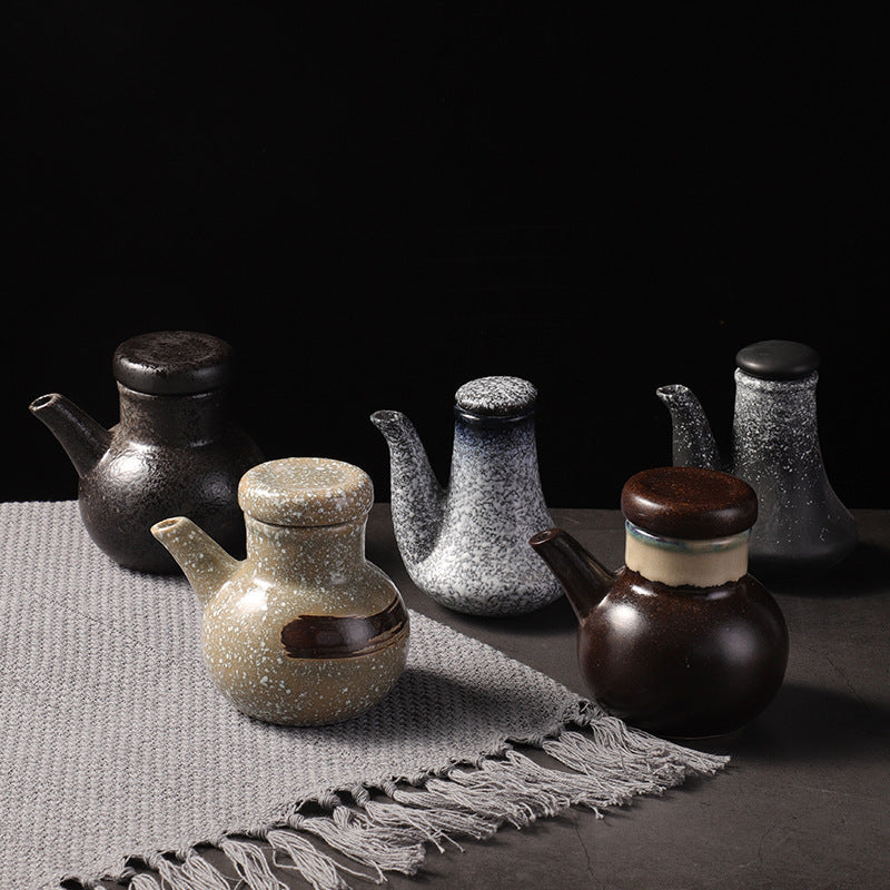 Japanese Ceramic Seasoning Pot