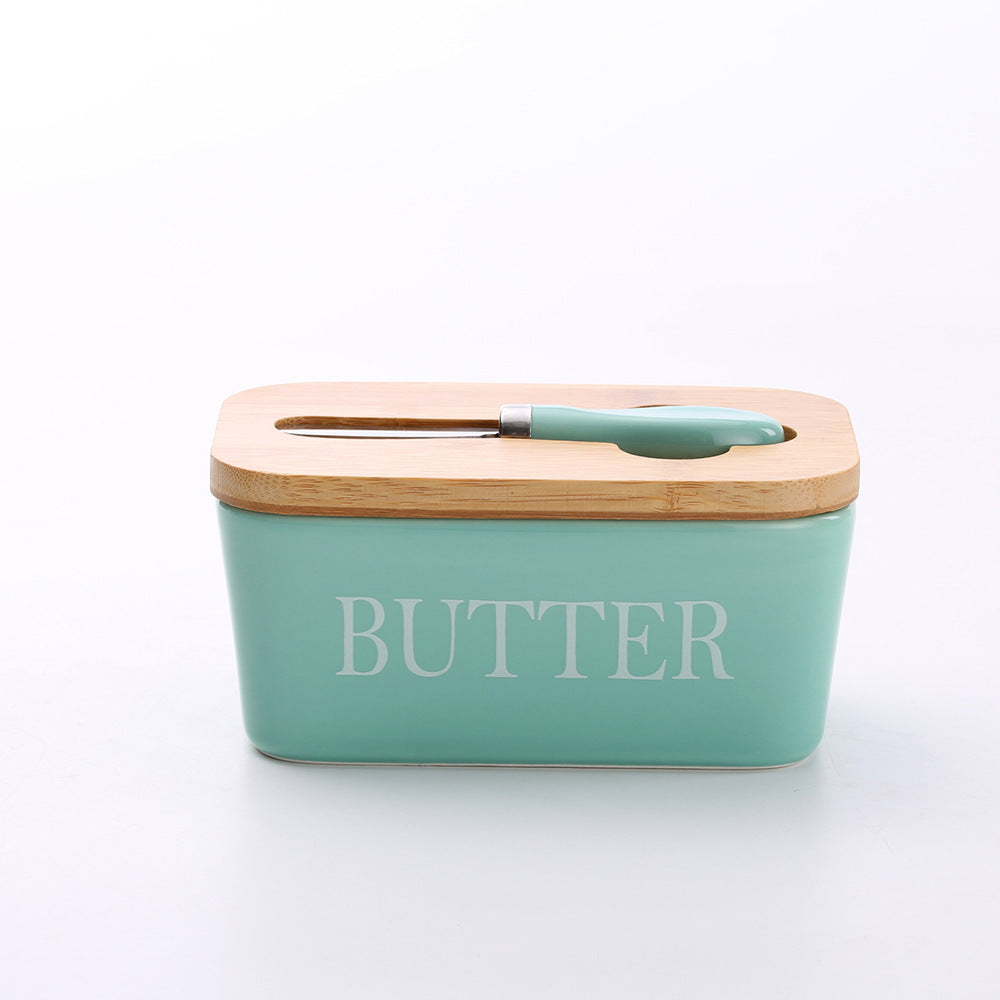 Bamboo Butter Box