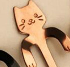304 Stainless Steel Cartoon Cat Spoon