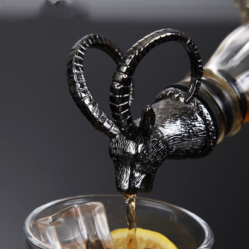 Creative Sheep's Head Wine Pourer