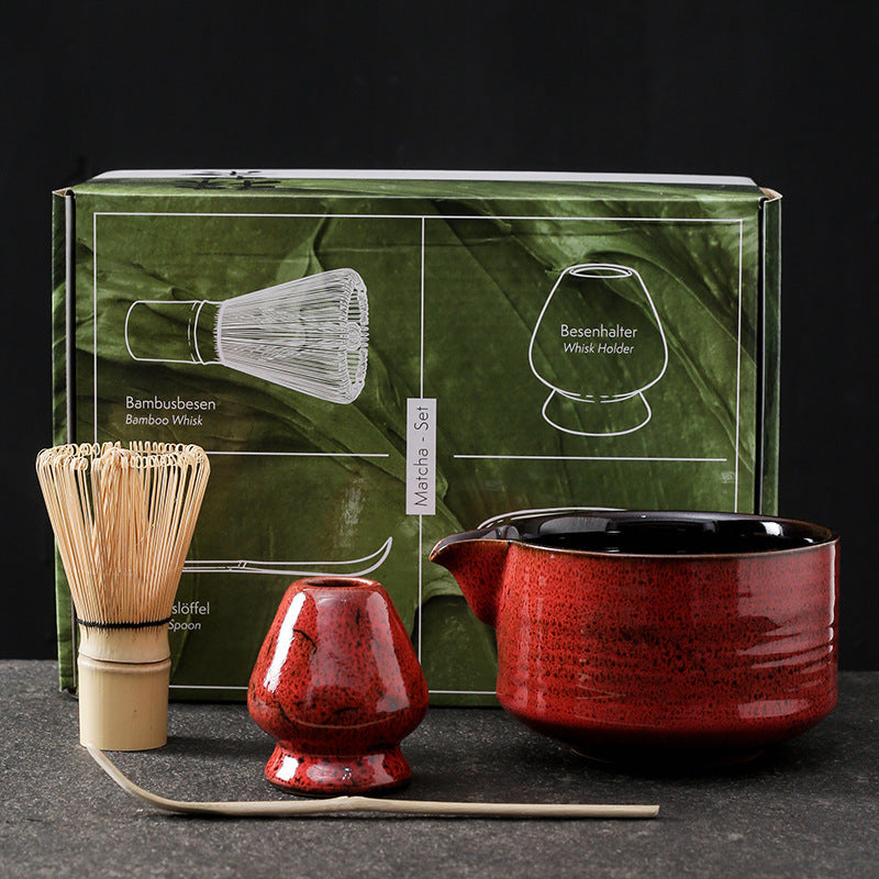Japanese Kiln Baked Matcha Tea Set