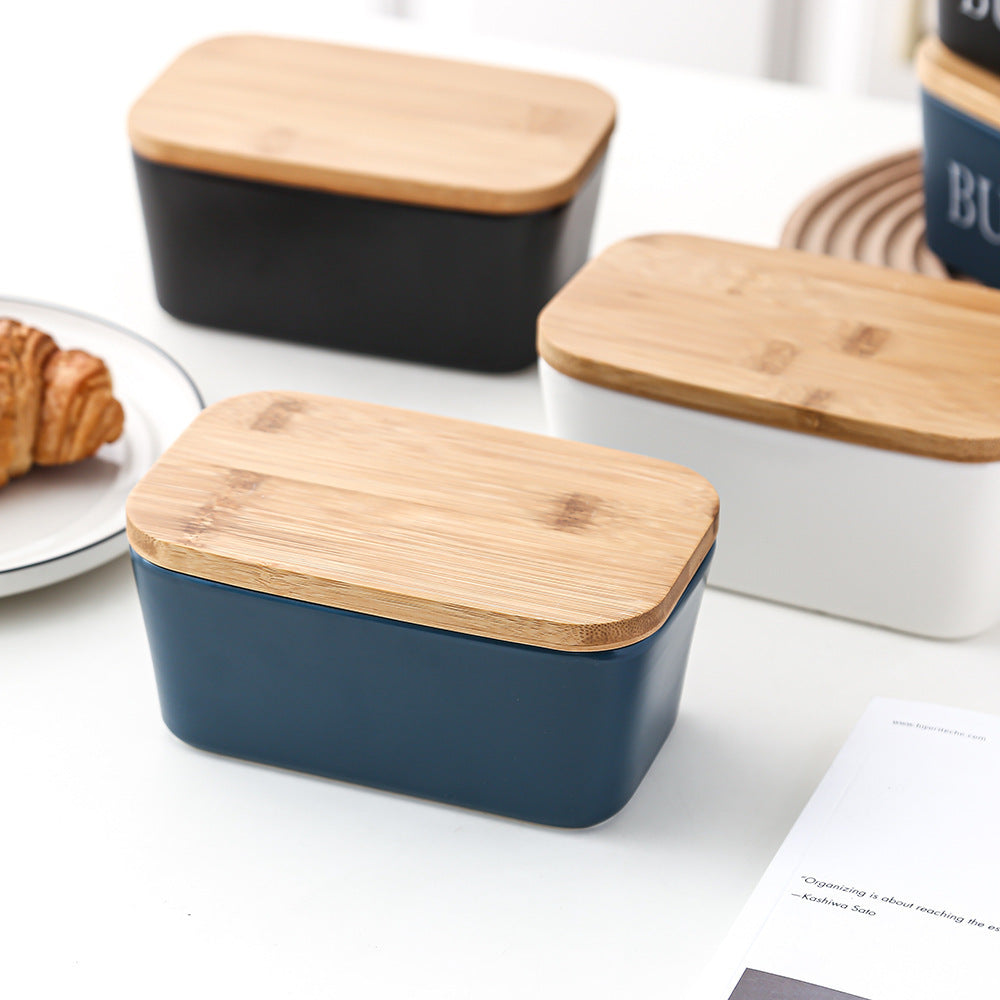 Bamboo Butter Box