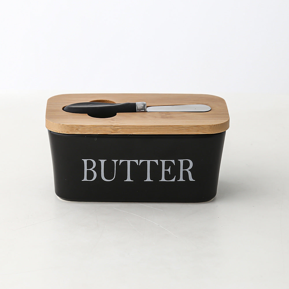 Bamboo Butter Box