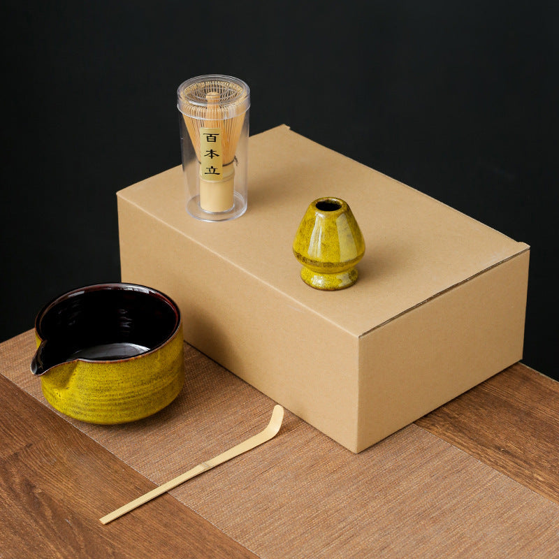 Japanese Kiln Baked Matcha Tea Set