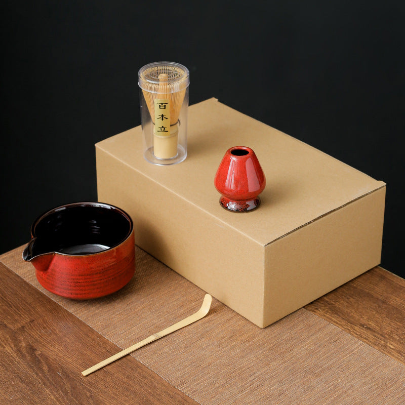 Japanese Kiln Baked Matcha Tea Set