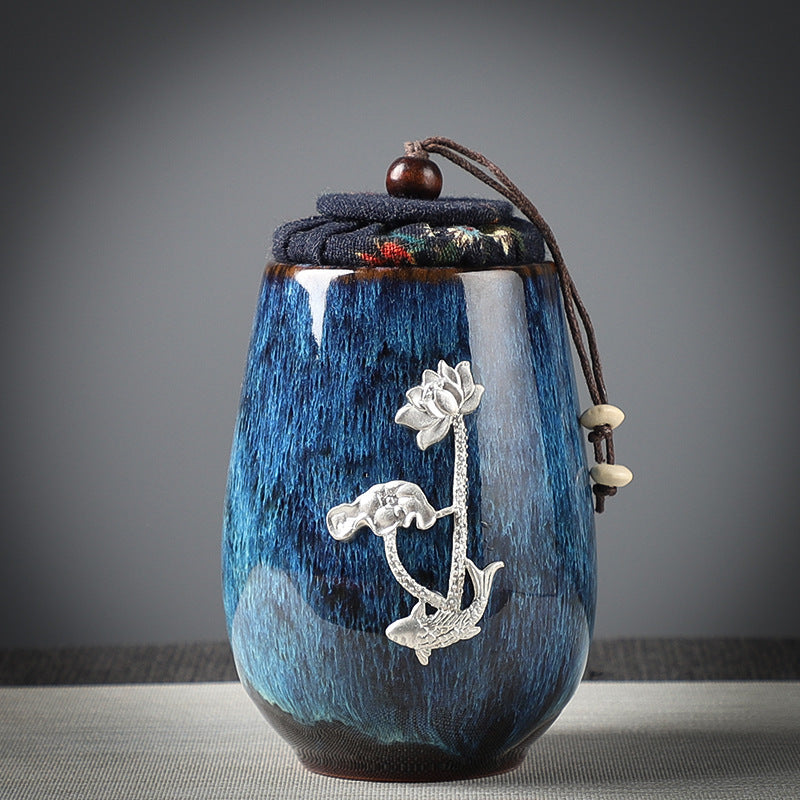 Ceramic Tea Sealed Jar