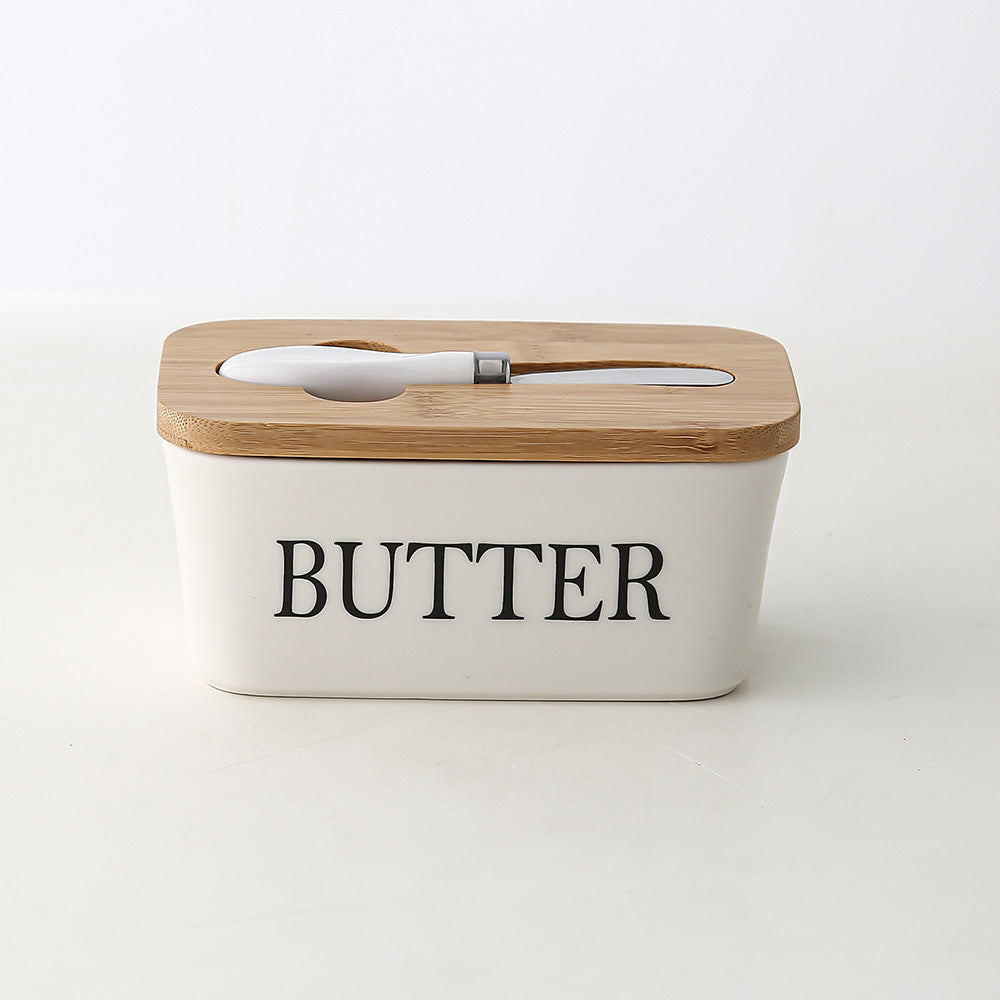 Bamboo Butter Box