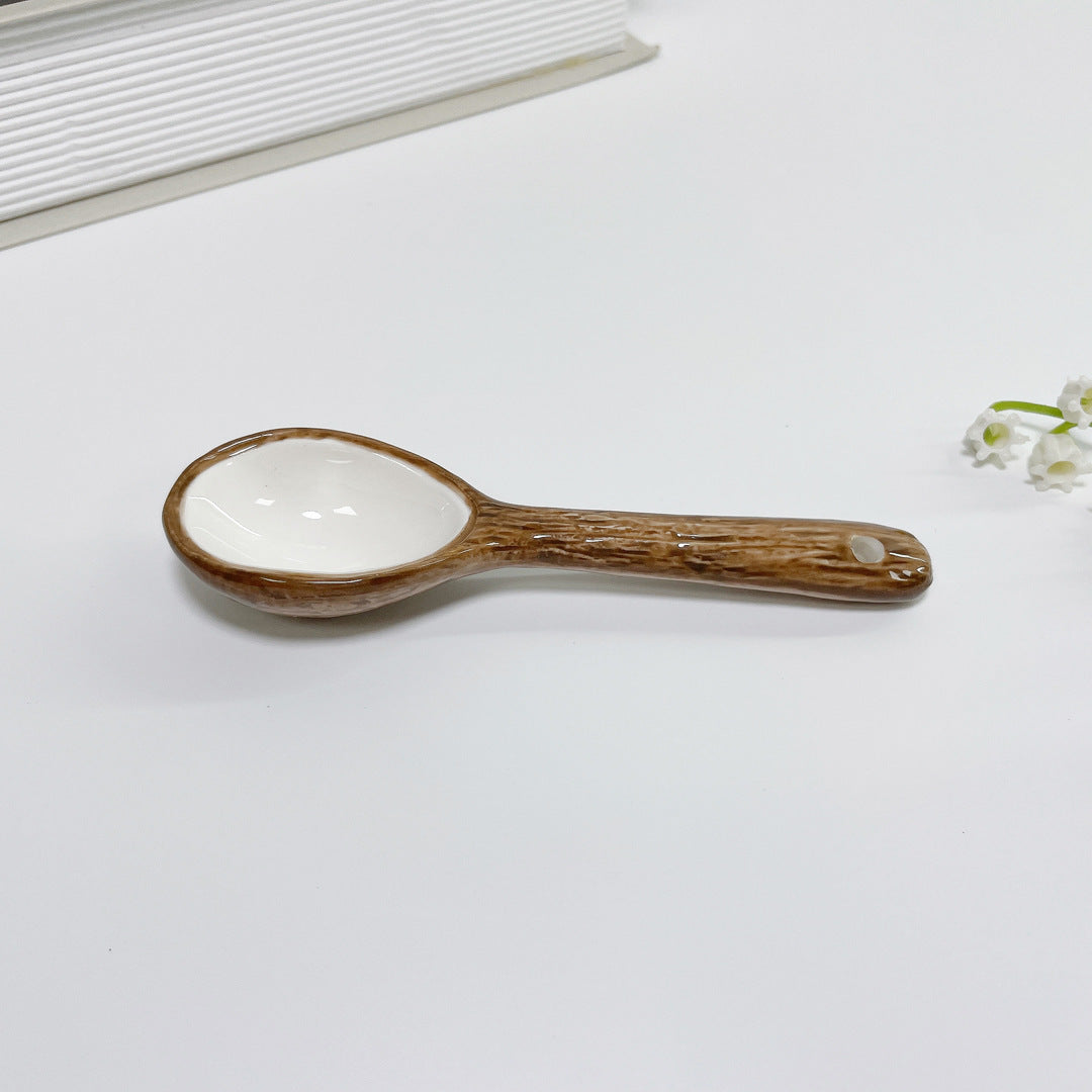 Vintage Hand-pinching Ceramic Mark Coconut Cup