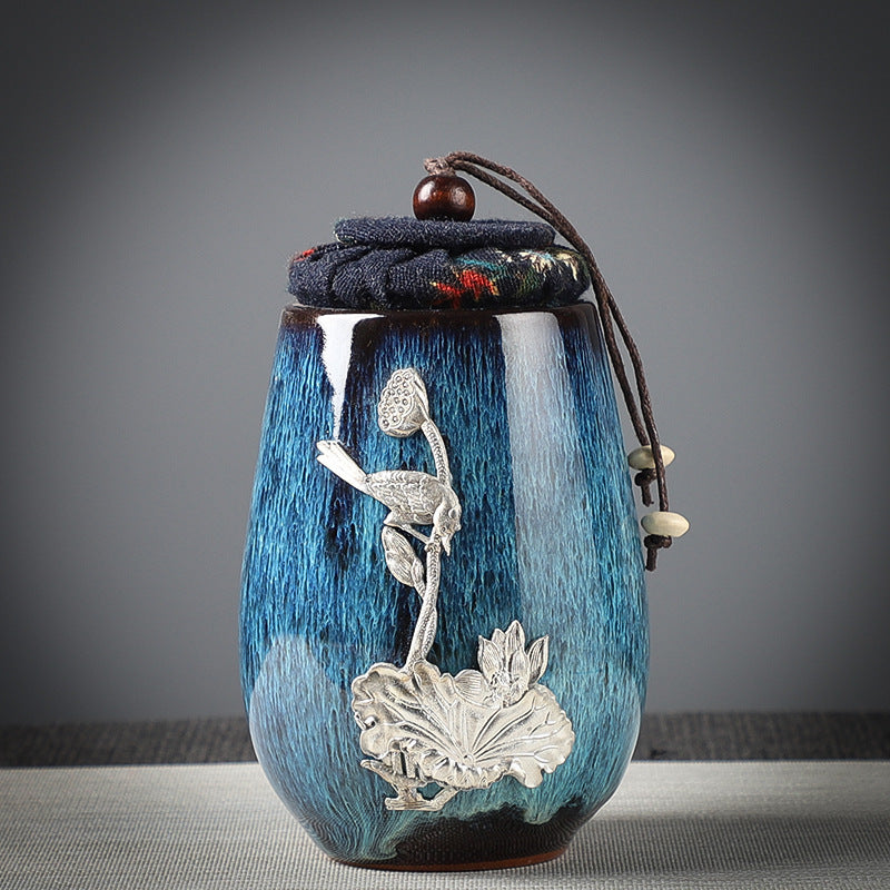 Ceramic Tea Sealed Jar