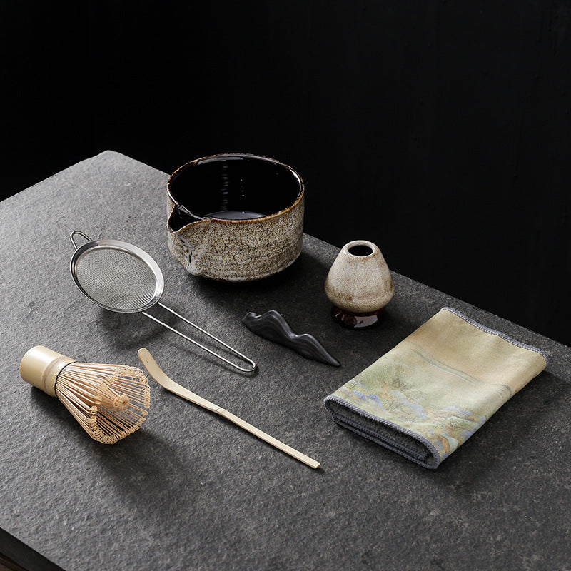 Japanese Kiln Baked Matcha Tea Set