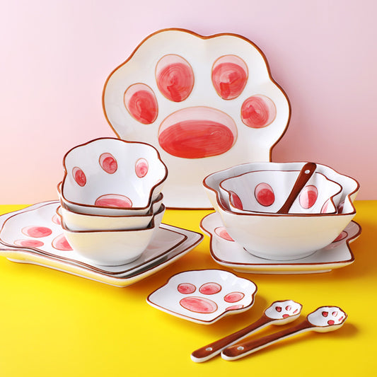 Cute Style Dishes Set