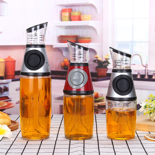 Measurable Glass Bottle Oil