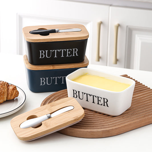 Bamboo Butter Box
