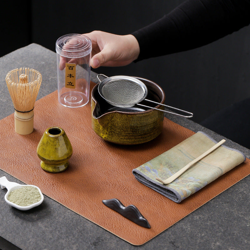 Japanese Kiln Baked Matcha Tea Set