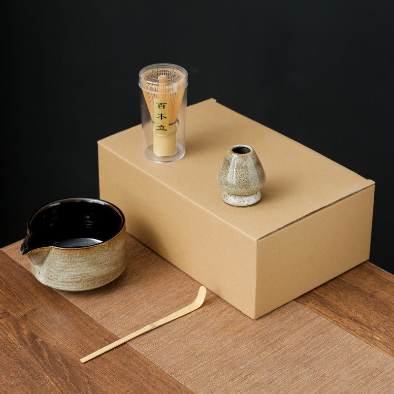 Japanese Kiln Baked Matcha Tea Set