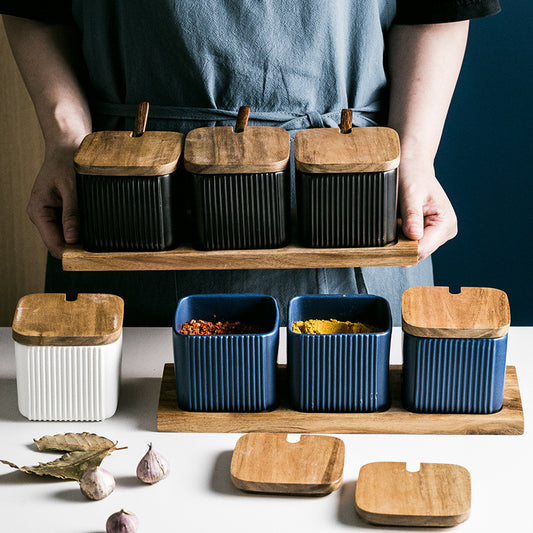 Seasoning Box Ceramic Set