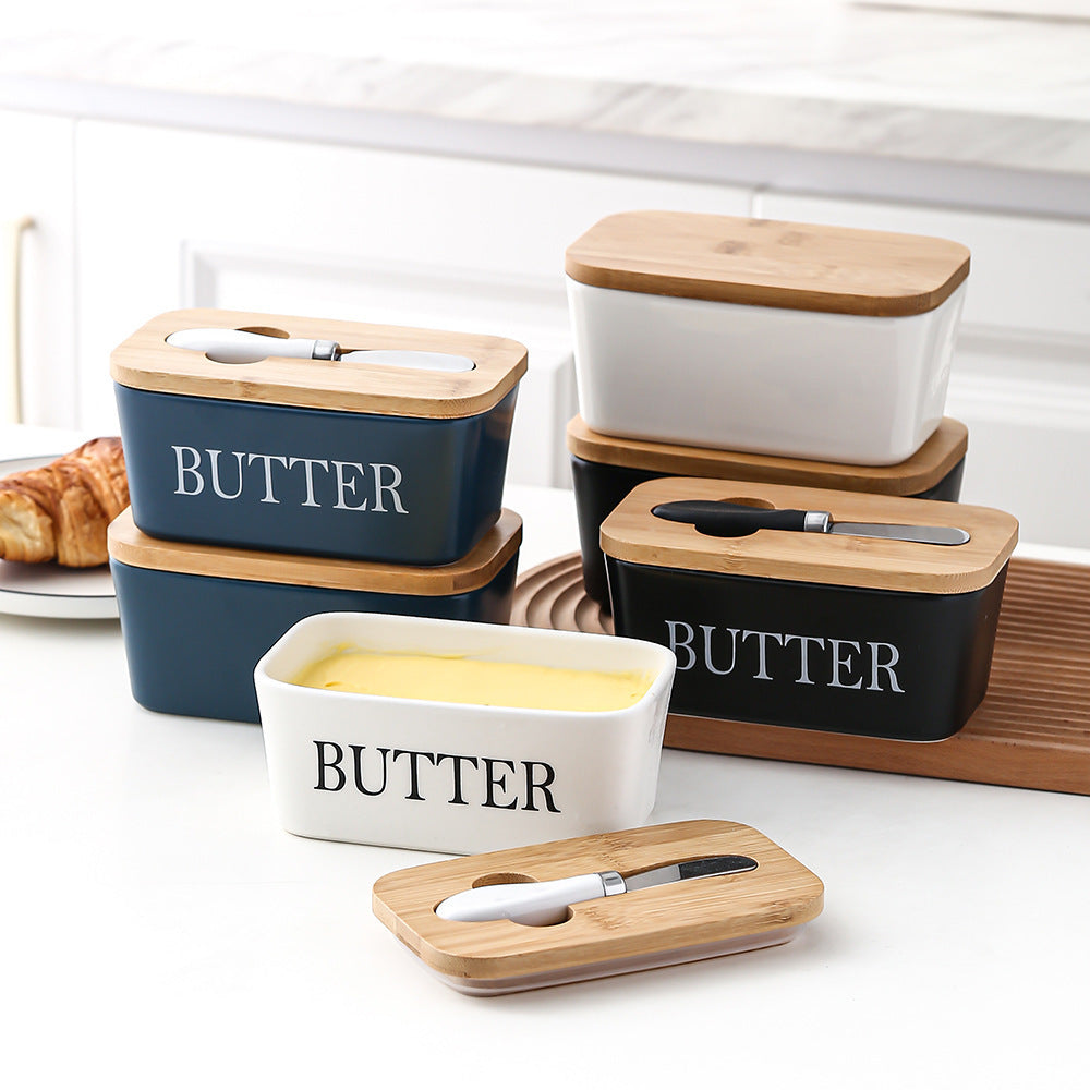 Bamboo Butter Box