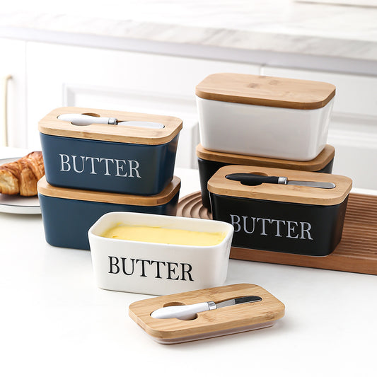 Bamboo Butter Box