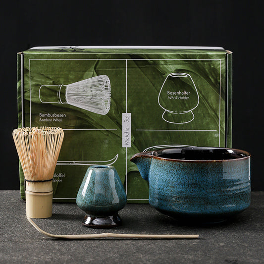Japanese Kiln Baked Matcha Tea Set