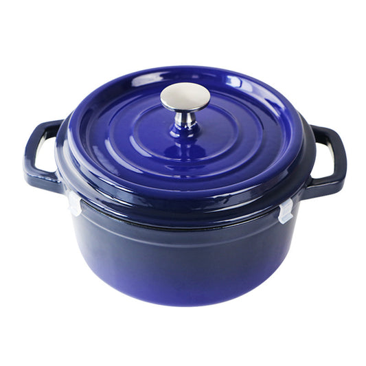 Iron Enamel Soup Pot