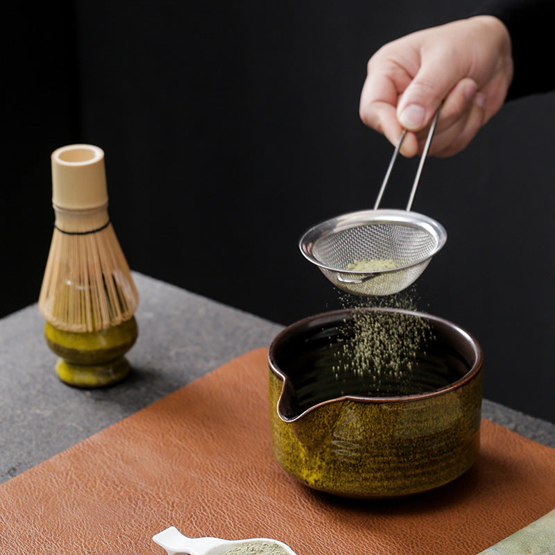 Japanese Kiln Baked Matcha Tea Set
